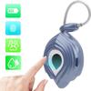 Fingerprint Padlock, Smart Keyless Security Locker Lock, Waterproof Anti-Theft USB Rechargea for School Locker, Gym, Door, Cabinet, Suitcase, Backpack (Color : Blue) (Green) view 3