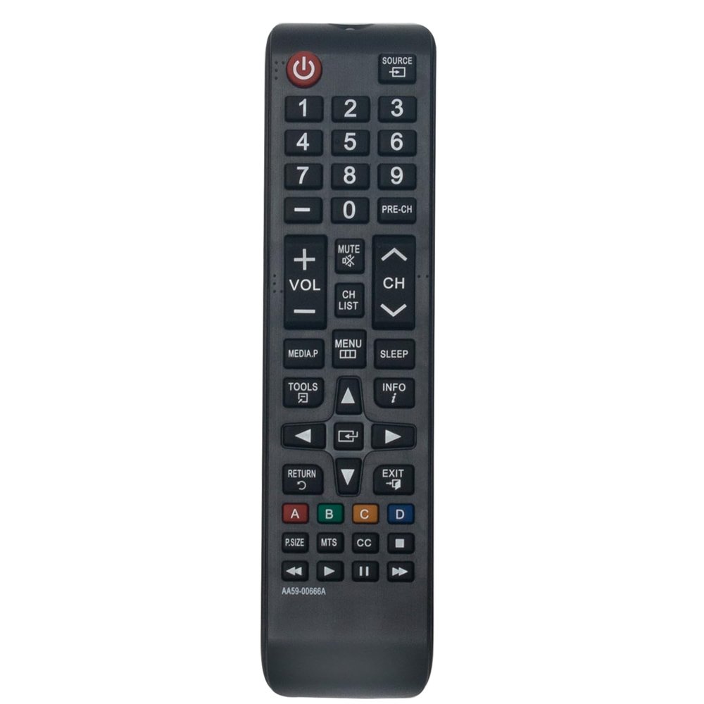 AA59-00666A Replacement Remote Control fit for Samsung TV UN60EH6003FXZA UN60ES6003F UN60ES6003FXZA UN55EH6001F UN55EH6001FXZA UN55ES6003F UN55ES6003FXZA LH32HDBPLGA LH32HDBPLGA/ZA LH40HDBPLGA/ZA