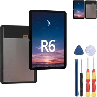 MinTroSD New Display Touch Screen for HOTWAV Tab R6 Ultra LCD Display Replace Parts with Tools.