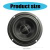 QIEIEI 4.5inch Woofers Subwoofer Speakers Unit HiFi 4ohm 30W Fiberglass Woven Basin Bass Loudspeaekr Large Magnetic 1PC view 4
