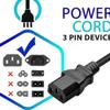 Rsqqact AC in Power Cord Cable Charger for BMG Labtech 146729 NEPHELOstar/FLUOstar Optima/FLUOstar Omega/Polarstar FLUOstar Galaxy/PolarStar Optima Multimode Microplate Reader view 2