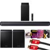 Samsung HW-Q600F 3.1.2ch Soundbar and Subwoofer (2025) Q-Symphony Bundle with SWA-9250S Wireless Rear Speaker Kit, Tech Smart USA Premiere Movies Streaming and 2X 4K HDMI Cable view 1