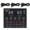 BESPORTBLE 1Set Professional Live Sound Card with Adjustable Volume Intelligent Noise Reduction Sound Effects for Streaming Recording Podcasting and Karaoke view 1