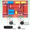 QIEIEI 400W Adjustable Treble/Bass Frequency Divider Distributor 3 Way Speakers Audiophiles Crossovers view 2
