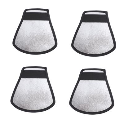 Holibanna 4pcs Camera Flash Diffuser Reflectors Soft Light Diffuser for Photography Compatible Strobe Eliminates Harsh Shadows for Images