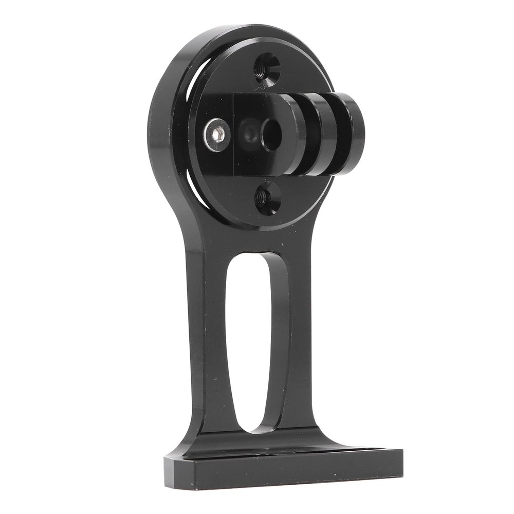 Alomejor Bike Computer Mount Aluminum Alloy for Lightweight, Secure Multifunction, Extended Out Front