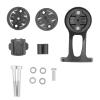 Alomejor Bike Computer Mount Aluminum Alloy for Lightweight, Secure Multifunction, Extended Out Front view 2
