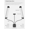 YUYUFA 3000K-6000K 40W arm Filled LED Light Long LED Light with LCD Screen for Live Broadcast in a Photo Studio view 4