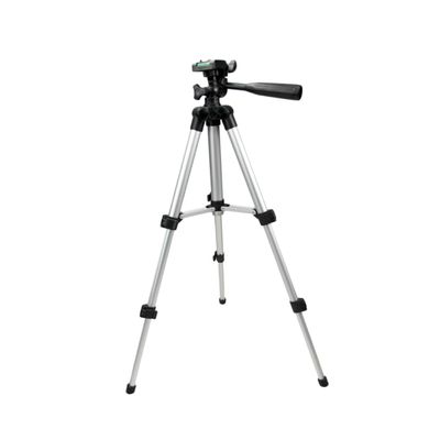 Holibanna Professional Adjustable Tripod for Outdoor Photography Camera Stand Live Tablet Holder Design for Fishing and Travel Black