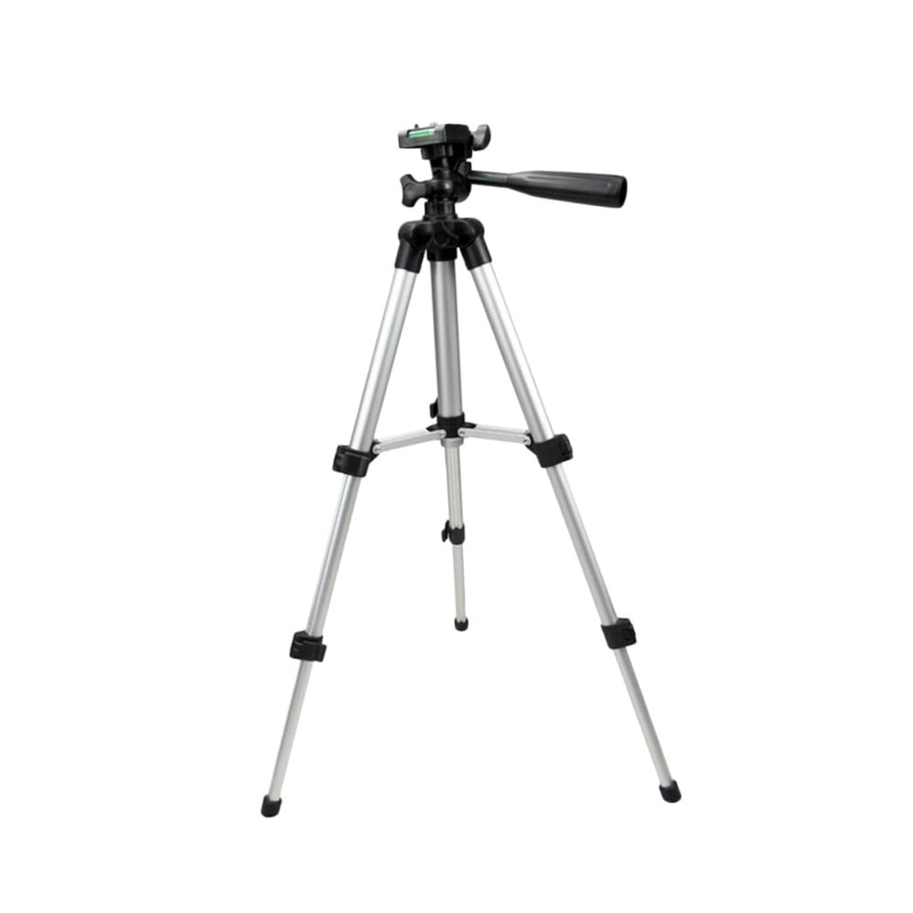 Holibanna Professional Adjustable Tripod for Outdoor Photography Camera Stand Live Tablet Holder Design for Fishing and Travel Black
