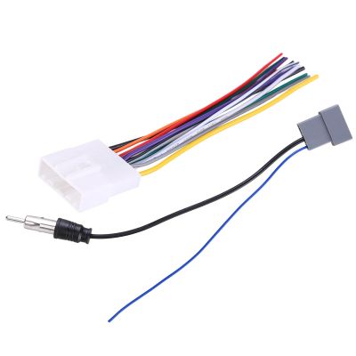 Car Stereo Wire Harness Adapter CD Radio Cable Installation Plugs Automobile Stereo Radio Harness Compatible for Nissan70-7552