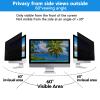 AIZYR Hanging Computer Privacy Screen, Anti Glare Anti Blue Light Protector Blue Light Filter Anti Peeping Privacy Filter Shield, Anti Spy,18inch 458 * 270mm view 3