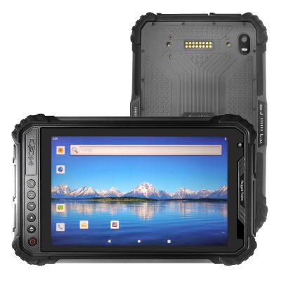 Breloom ST9-A5 Rugged Tablet with 2D Barcode Scanner, 8 inch Andriod 11 Industrial Tablet, Octa-Core CPU 8GB+256GB, IP65 Waterproof, 10000mAh, 4G LTE/BT 4.2/GPS/NFC (8+256GB, w/2D Barcode)