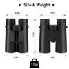 Professional Binoculars 12X42, Wide Angle Binoculars,HD FMC Broadband Green Film Telescope for Hunting Stargazing,Sports and Wildlife view 3