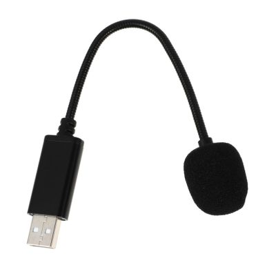 BESPORTBLE Flexible USB Microphone Boom Arm Game Recording Mic for Computer Live Streaming Karaoke Meeting