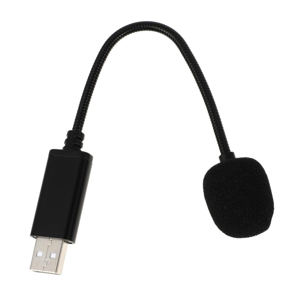 BESPORTBLE Flexible USB Microphone Boom Arm Game Recording Mic for Computer Live Streaming Karaoke Meeting