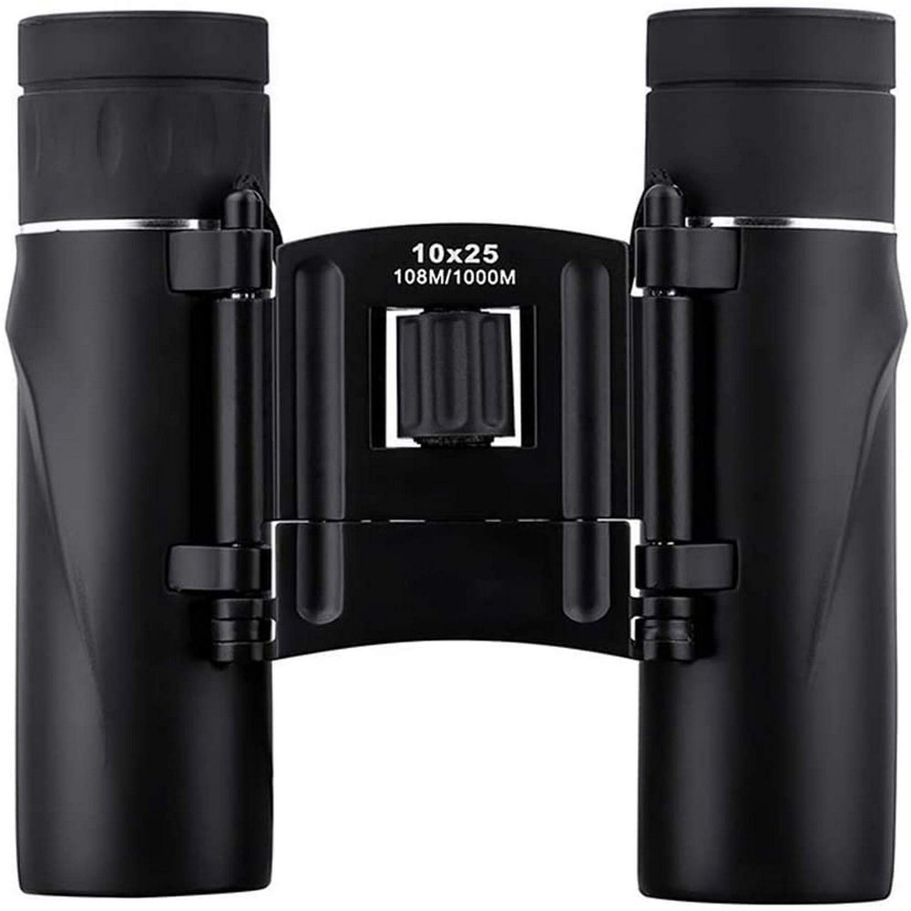 10X25 Binoculars for Adults Kids, HD Folding Compact with Weak Light Nighear, High-Reflective Prism Binocular Bird Watching