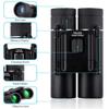 10X25 Binoculars for Adults Kids, HD Folding Compact with Weak Light Nighear, High-Reflective Prism Binocular Bird Watching view 2
