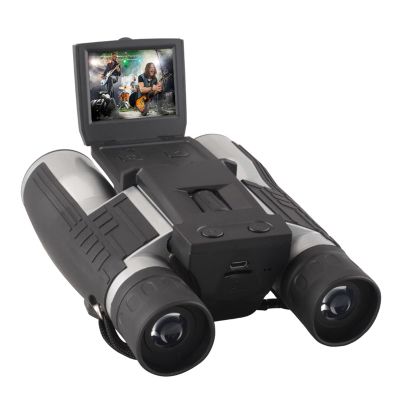 Adult Binoculars 2.0-Inch Multi-Function Foldable Screen, 1080P High-Definition Digital Video Camera with Built-in 8G Memory Card, Outdoor Products