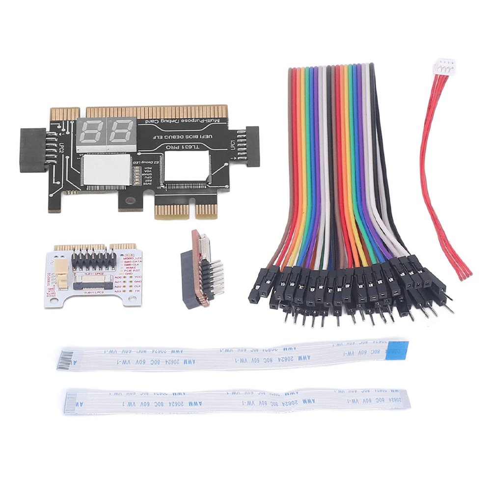 PCI E,Laptop Motherboard Analyzer Card,Multi LED Indicators, Automatic Recognition, LED Indicators, for