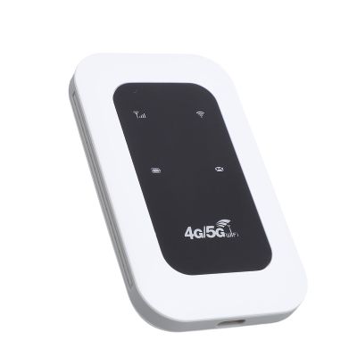 Portable 4G WiFi Hotspot, 300Mbps, Plug and Play, Supports Up to 10 Devices, SIM Card Slot, Mobile Hotspot for Europe & Asia Travel, Camping, Motorhome (Not Compatible with North America)