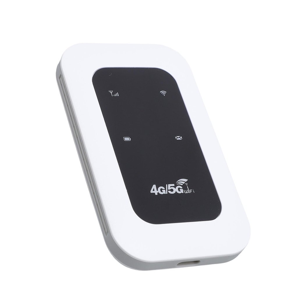 Portable 4G WiFi Hotspot, 300Mbps, Plug and Play, Supports Up to 10 Devices, SIM Card Slot, Mobile Hotspot for Europe & Asia Travel, Camping, Motorhome (Not Compatible with North America)