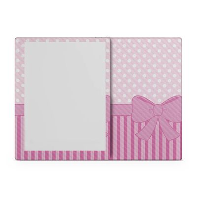 Carbon Fiber Tablet Skin Compatible with BOOX Go 10.3 (2024) - Pink Present - Premium 3M Vinyl Protective Wrap Decal Cover - Easy to Apply | Crafted in The USA by MightySkins