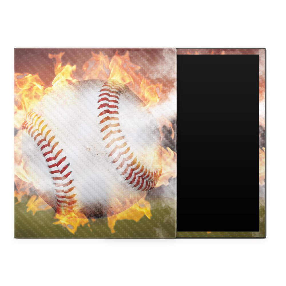 Carbon Fiber Tablet Skin Compatible with BOOX Note Air3 C (2023) - Fastball - Premium 3M Vinyl Protective Wrap Decal Cover - Easy to Apply | Crafted in The USA by MightySkins