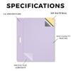 Carbon Fiber Tablet Skin Compatible with BOOX Go Color 7 (2024) - Solid Lilac - Premium 3M Vinyl Protective Wrap Decal Cover - Easy to Apply | Crafted in The USA by MightySkins view 2