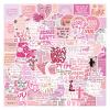 110pcs Pink Bible Christian Themed Waterproof Vinyl Stickers for Water Bottles Cups Laptops Tumblers Journaling Scrapbooking Bicycle Skateboard Luggage Decals (Pink Bible) view 1