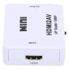 Mtlavishness HD Multimedia Interface to AV Converter Adapter Mini Video Converter Box Video Adapters Support 720P 1080 HDMI Video Converter for TV VHS VCR DVD view 4