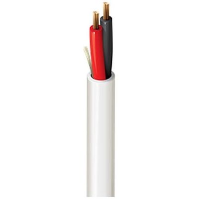 6300UE 009Z500 18/2 Security and Commercial Audio Cable, CMP, BC, 500' (152.4m) ReelTuff Box, White