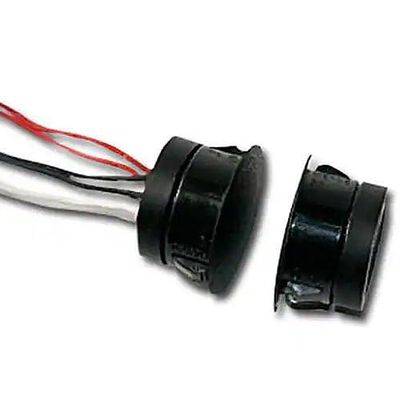 MSS-312C 1" Recessed/Concealed Multi-Switch Contact with Switches, Closed Loop, Open Loop, Black