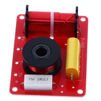 BRIGHTFUFU 130W Frequency Divider for Car Audio Bass Treble Crossover Filter for DIY Acoustics Component for Enhanced Audio Performance