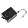 Fingerprint Padlock, Biometric Padlock Fingerprint Lock with Accessories Aluminum Alloy Stainless Steel for Gym School Office (TT Lock APP) view 2