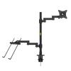 OOIOPCI Desktop Dual-Screen Monitor Laptop Stand Folding Rotation Height Lifting Dual-Screen Monitor Stand(S458-2) view 1