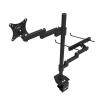 OOIOPCI Desktop Dual-Screen Monitor Laptop Stand Folding Rotation Height Lifting Dual-Screen Monitor Stand(S458-2) view 4