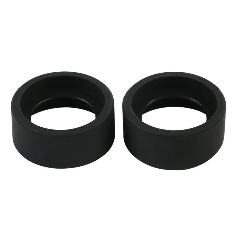 2 Pcs Rubber Eyepiece Goggles - 34MM Outside Diameter Cover Guards for Stereo Binocular and Trinocular Microscopes(Level)