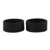 2 Pcs Rubber Eyepiece Goggles - 34MM Outside Diameter Cover Guards for Stereo Binocular and Trinocular Microscopes(Level) view 2