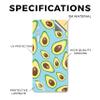 Carbon Fiber Tablet Skin Compatible with BOOX Palma 1 (2023) - Blue Avocados - Premium 3M Vinyl Protective Wrap Decal Cover - Easy to Apply | Crafted in The USA by MightySkins view 2