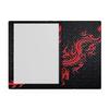Carbon Fiber Tablet Skin Compatible with BOOX Go 10.3 (2024) - Red Dragon - Premium 3M Vinyl Protective Wrap Decal Cover - Easy to Apply | Crafted in The USA by MightySkins view 1