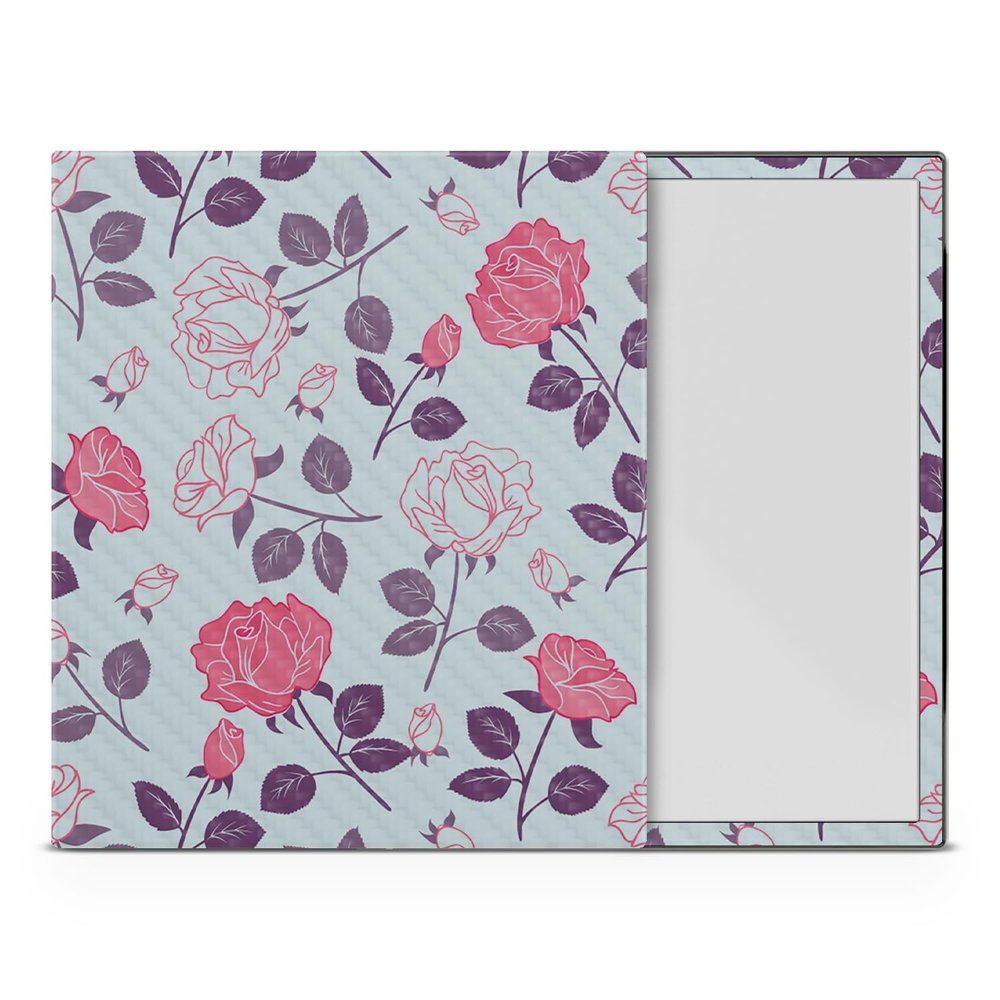 Carbon Fiber Tablet Skin Compatible with BOOX Note Air4 C (2024) - Vintage Floral - Premium 3M Vinyl Protective Wrap Decal Cover - Easy to Apply | Crafted in The USA by MightySkins