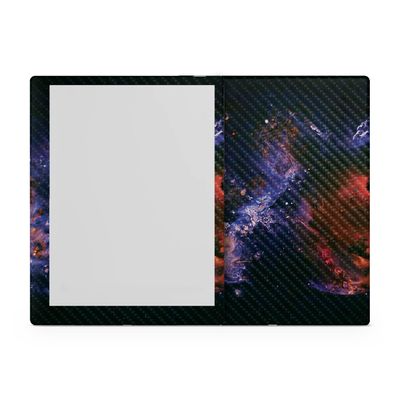 Carbon Fiber Tablet Skin Compatible with BOOX Go 10.3 (2024) - Andromeda - Premium 3M Vinyl Protective Wrap Decal Cover - Easy to Apply | Crafted in The USA by MightySkins