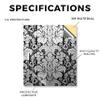 Carbon Fiber Tablet Skin Compatible with BOOX Go Color 7 (2024) - Floral Retro - Premium 3M Vinyl Protective Wrap Decal Cover - Easy to Apply | Crafted in The USA by MightySkins view 2