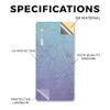 Carbon Fiber Tablet Skin Compatible with BOOX Palma 1 (2023) - Gradient Marble - Premium 3M Vinyl Protective Wrap Decal Cover - Easy to Apply | Crafted in The USA by MightySkins view 2
