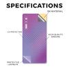 Carbon Fiber Tablet Skin Compatible with BOOX Palma 1 (2023) - Purple Fog - Premium 3M Vinyl Protective Wrap Decal Cover - Easy to Apply | Crafted in The USA by MightySkins view 2