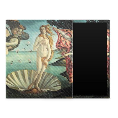 Carbon Fiber Tablet Skin Compatible with BOOX Note Air3 C (2023) - Birth of Venus - Premium 3M Vinyl Protective Wrap Decal Cover - Easy to Apply | Crafted in The USA by MightySkins