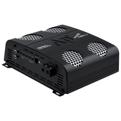 Audiopipe 3000 Watts Full Range Class D Mosfet Amplifier (APHF-3000D-H2), 4-Point Protection System, 2 Ohm, BTL Mode, Remote Bass Control Knob