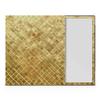 Carbon Fiber Tablet Skin Compatible with BOOX Note Air4 C (2024) - Gold Tiles - Premium 3M Vinyl Protective Wrap Decal Cover - Easy to Apply | Crafted in The USA by MightySkins view 1