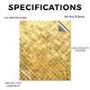 Carbon Fiber Tablet Skin Compatible with BOOX Note Air4 C (2024) - Gold Tiles - Premium 3M Vinyl Protective Wrap Decal Cover - Easy to Apply | Crafted in The USA by MightySkins view 2